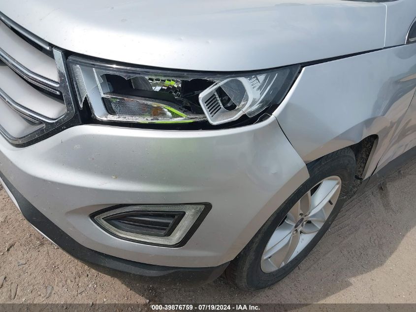 2016 Ford Edge Sel VIN: 2FMPK4J90GBC10437 Lot: 39876759