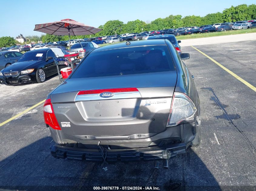 2011 Ford Fusion Hybrid VIN: 3FADP0L33BR186046 Lot: 39876779