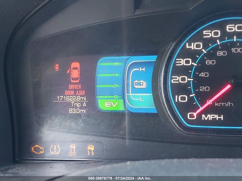 2011 Ford Fusion Hybrid VIN: 3FADP0L33BR186046 Lot: 39876779