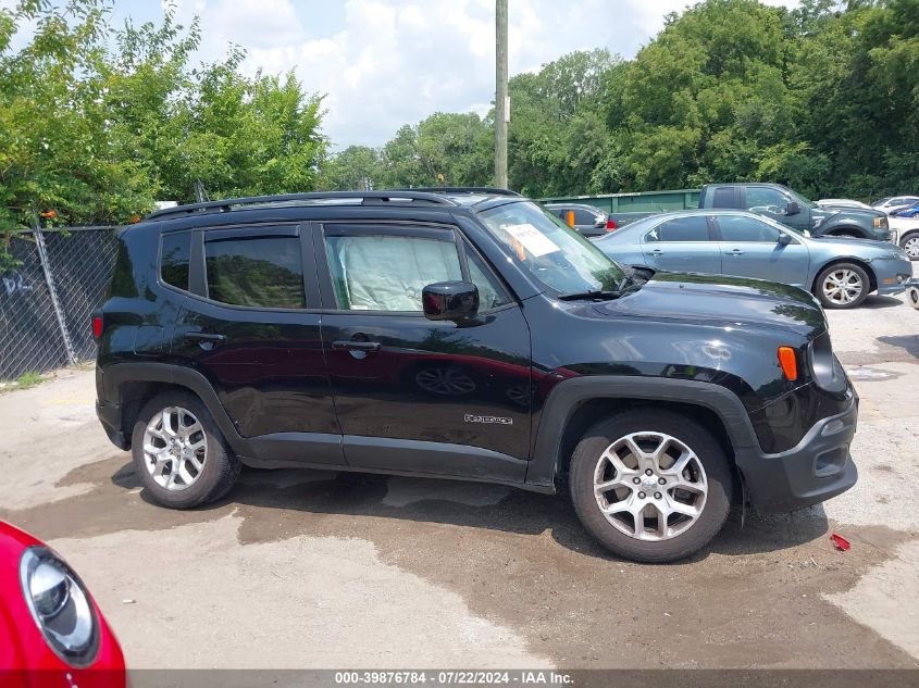 2017 Jeep Renegade Latitude 4X4 VIN: ZACCJBBBXHPE79702 Lot: 39876784