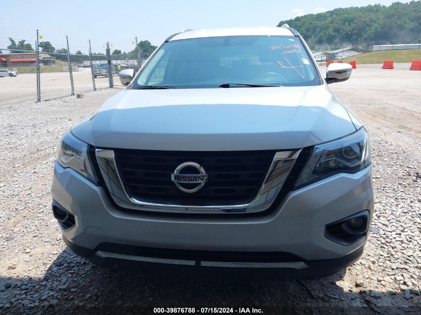 2019 Nissan Pathfinder Sv VIN: 5N1DR2MN5KC648391 Lot: 39876788