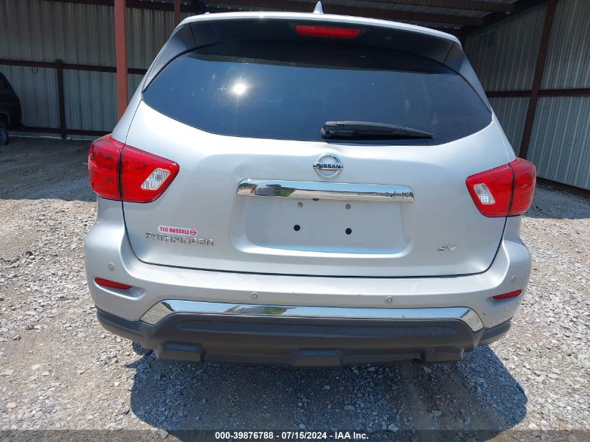 2019 Nissan Pathfinder Sv VIN: 5N1DR2MN5KC648391 Lot: 39876788