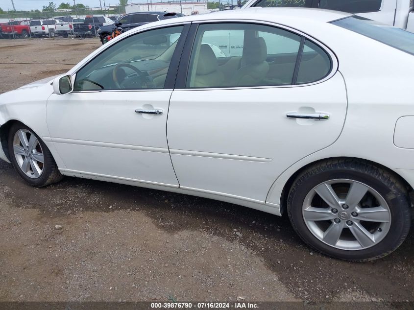 2005 Lexus Es 330 VIN: JTHBA30G555092882 Lot: 39876790