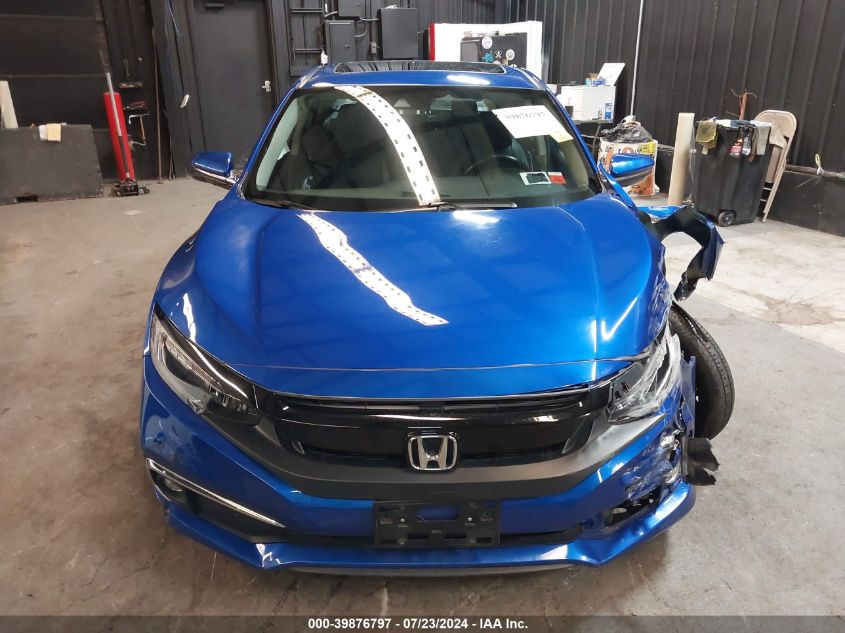 2020 Honda Civic Touring VIN: 19XFC1F93LE210519 Lot: 39876797