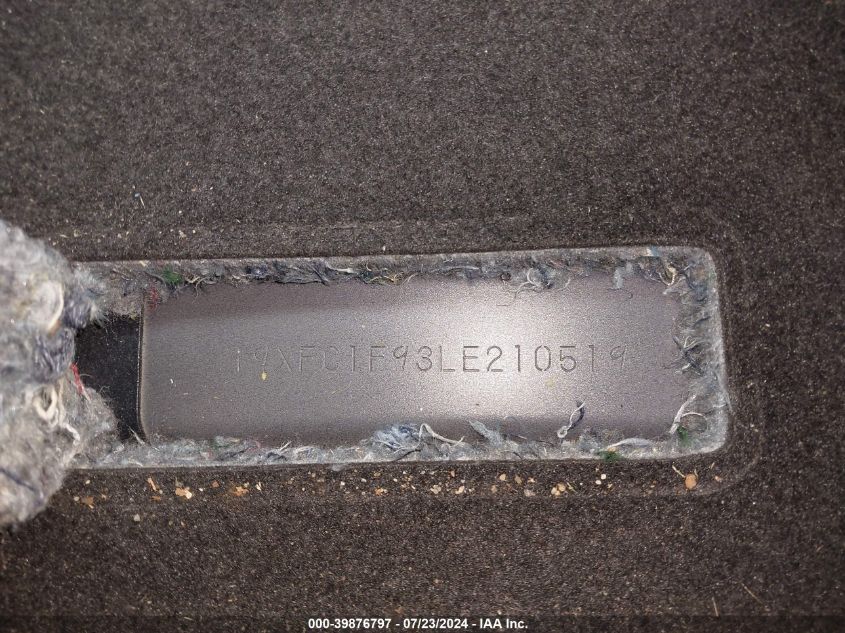 2020 Honda Civic Touring VIN: 19XFC1F93LE210519 Lot: 39876797