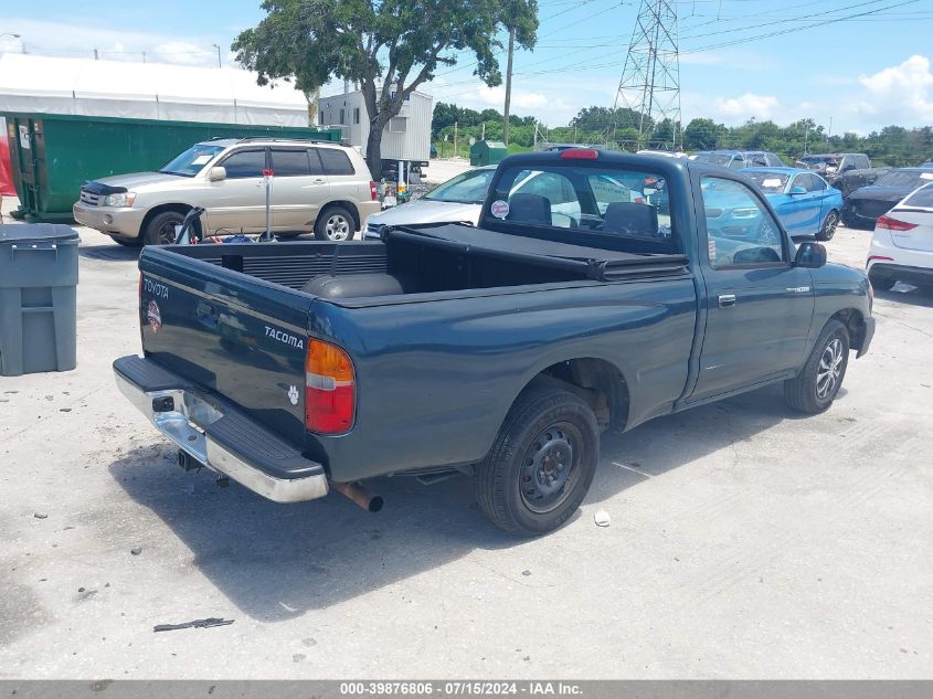 1998 Toyota Tacoma VIN: 4TANL42N2WZ084691 Lot: 39876806