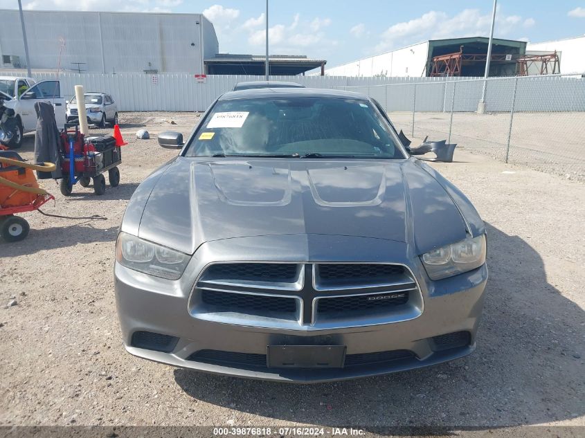 2012 Dodge Charger Se VIN: 2C3CDXBG6CH161378 Lot: 39876818