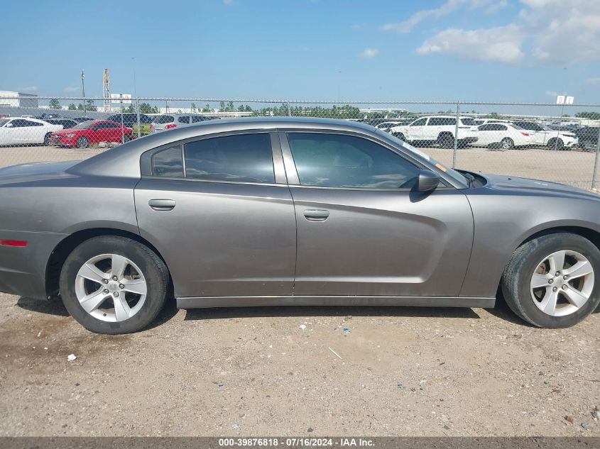 2012 Dodge Charger Se VIN: 2C3CDXBG6CH161378 Lot: 39876818