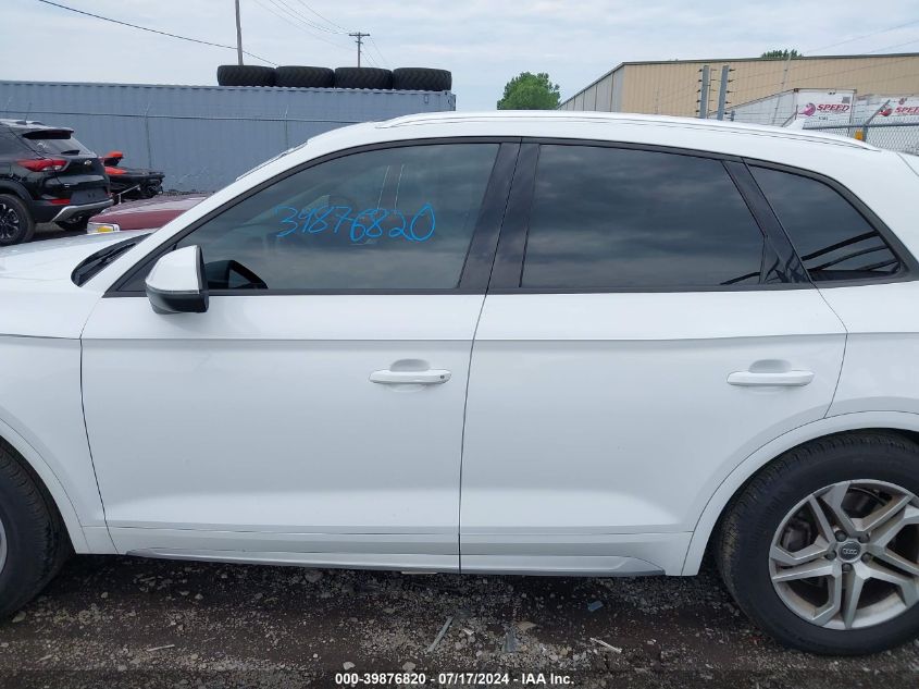 2018 Audi Q5 2.0T Premium/2.0T Tech Premium VIN: WA1ANAFY8J2005536 Lot: 39876820