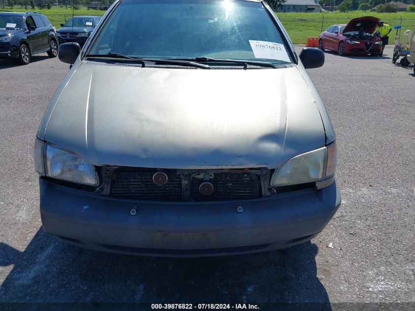 2000 Toyota Sienna Le VIN: 4T3ZF13C8YU279366 Lot: 39876822