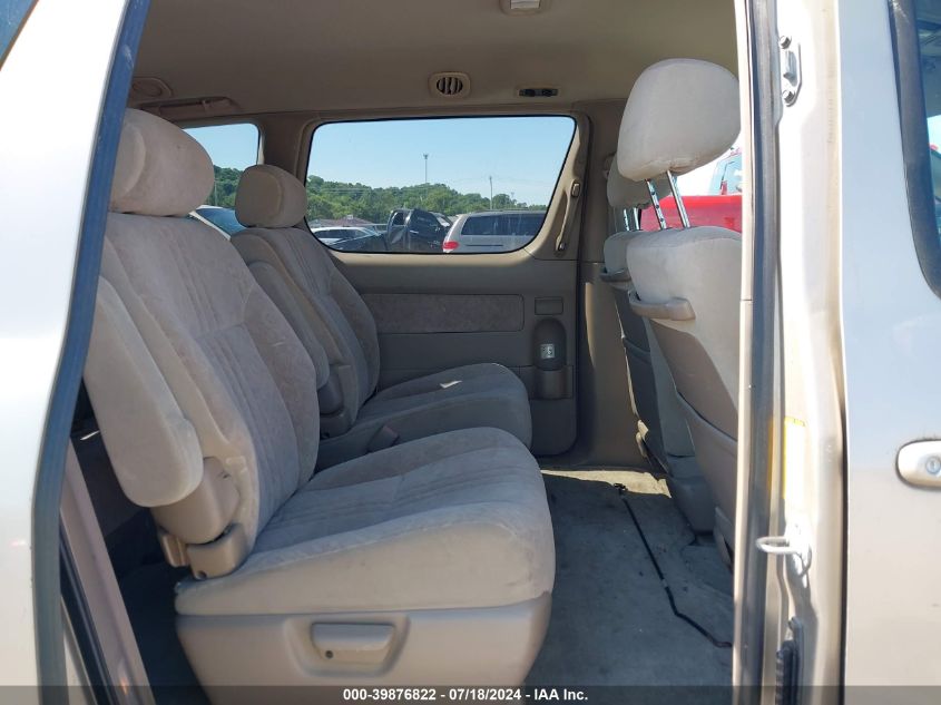 2000 Toyota Sienna Le VIN: 4T3ZF13C8YU279366 Lot: 39876822