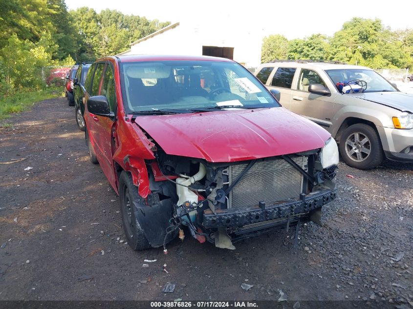 2013 Dodge Grand Caravan Se VIN: 2C4RDGBG2DR795174 Lot: 39876826