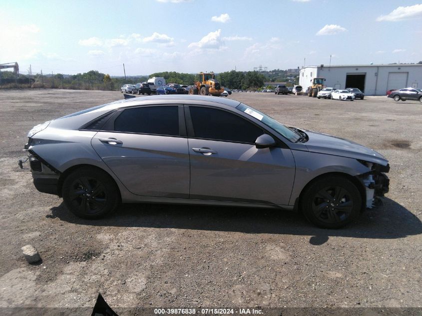 2022 Hyundai Elantra Hybrid Blue VIN: KMHLM4AJ8NU032318 Lot: 39876838