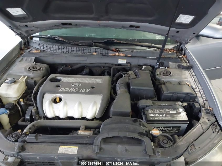 2007 Hyundai Sonata Gls VIN: 5NPET46C47H193854 Lot: 39876841