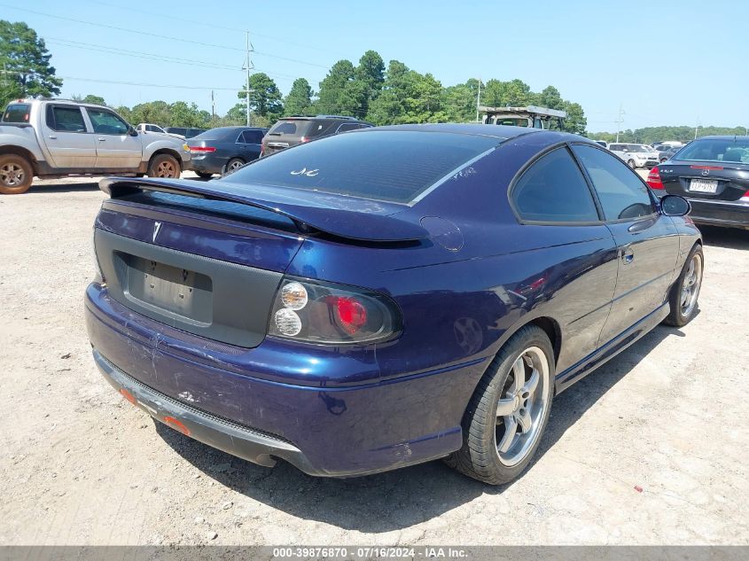 2005 Pontiac Gto VIN: 6G2VX12U25L352131 Lot: 39876870