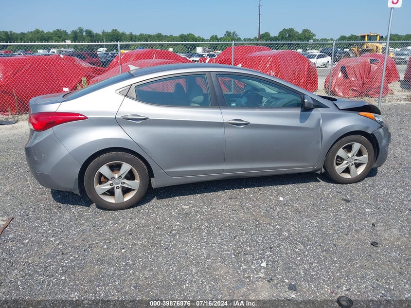 2012 Hyundai Elantra Gls (Ulsan Plant) VIN: KMHDH4AE4CU259191 Lot: 39876876