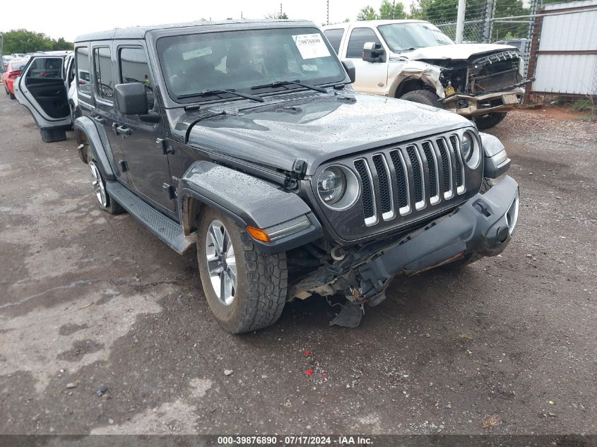 2018 Jeep Wrangler Unlimited Sahara VIN: 1C4HJXEG3JW101398 Lot: 39876890