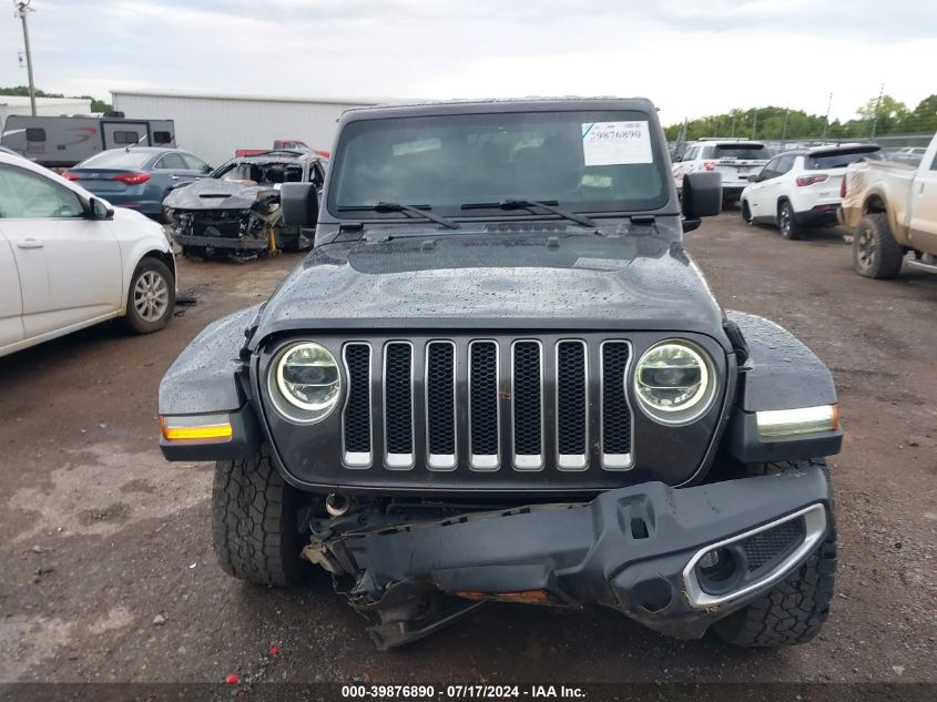 2018 Jeep Wrangler Unlimited Sahara VIN: 1C4HJXEG3JW101398 Lot: 39876890