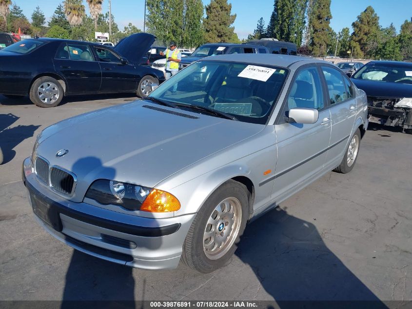 2000 BMW 323I I VIN: WBAAM3332YFP66558 Lot: 39876891