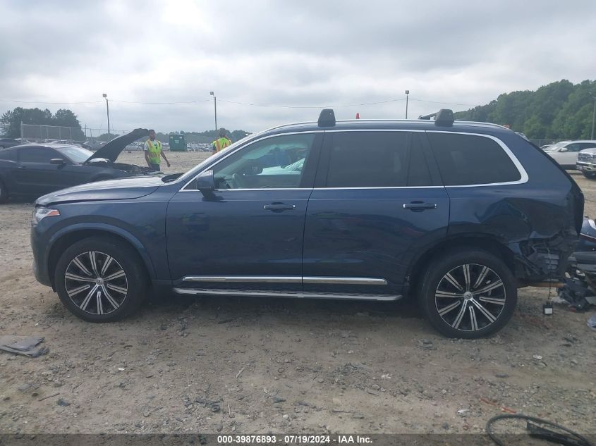 2020 Volvo Xc90 T6 Inscription 7 Passenger VIN: YV4A22PL1L1559398 Lot: 39876893