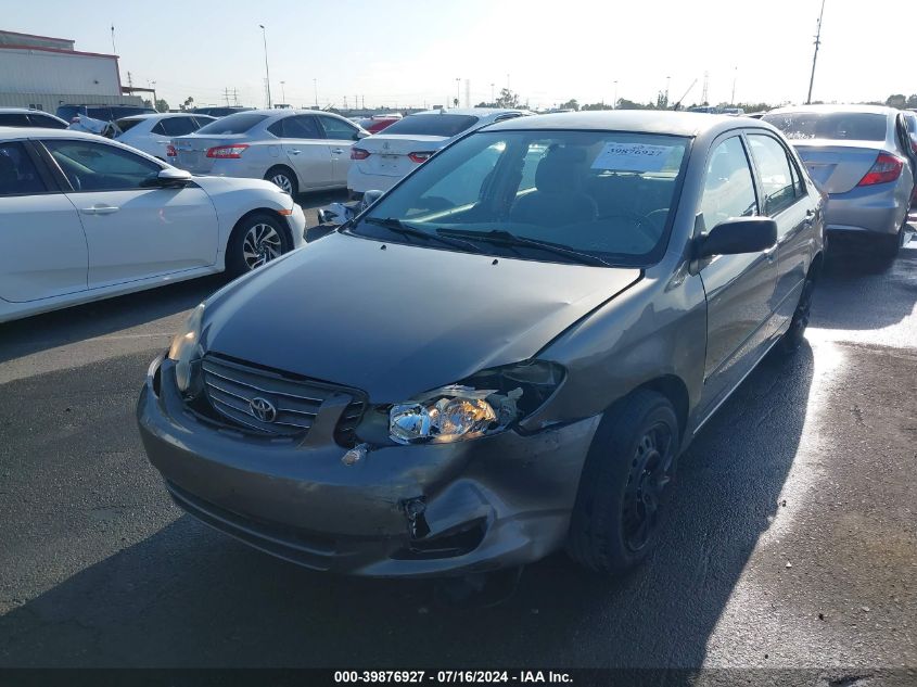 2003 Toyota Corolla Ce VIN: 1NXBR32E03Z140888 Lot: 39876927