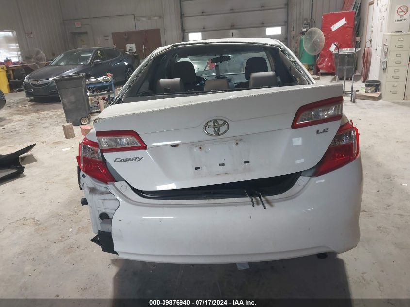 2014 Toyota Camry Le VIN: 4T4BF1FK9ER397280 Lot: 39876940