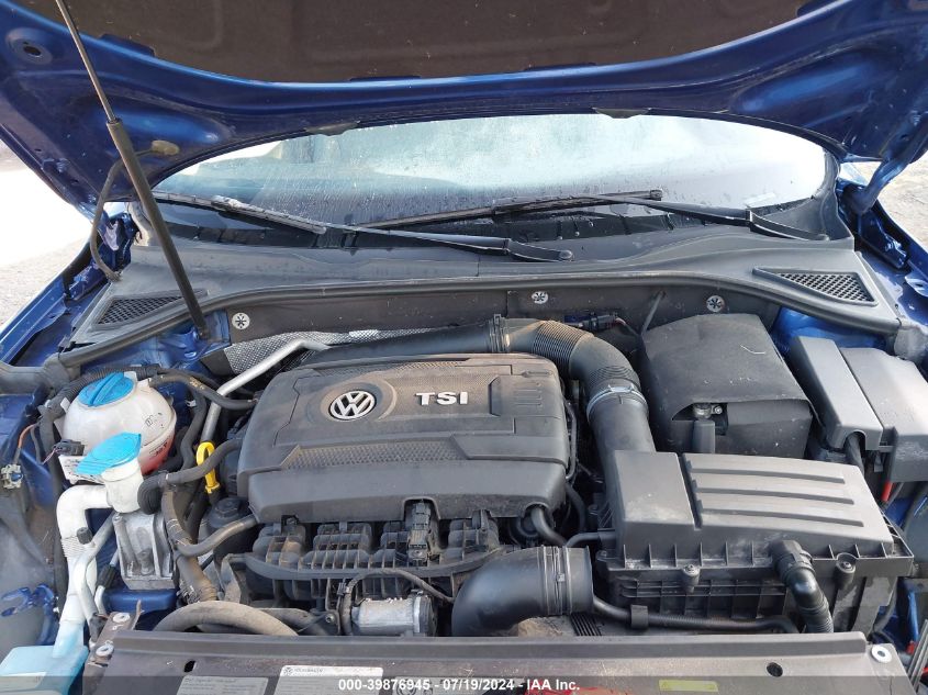 2017 Volkswagen Passat 1.8T Se VIN: 1VWBT7A39HC046855 Lot: 39876945