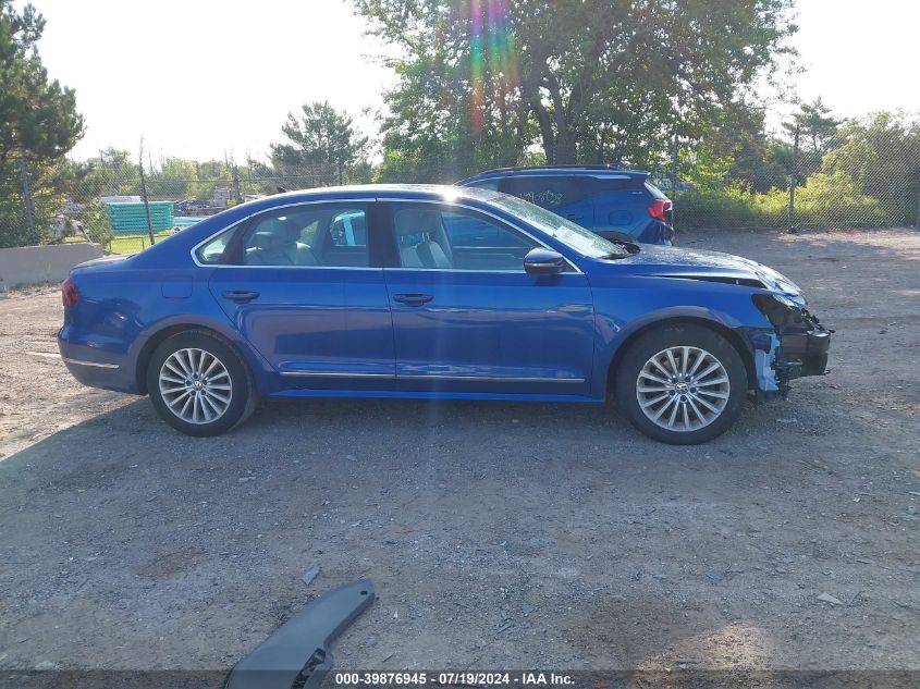 2017 Volkswagen Passat 1.8T Se VIN: 1VWBT7A39HC046855 Lot: 39876945