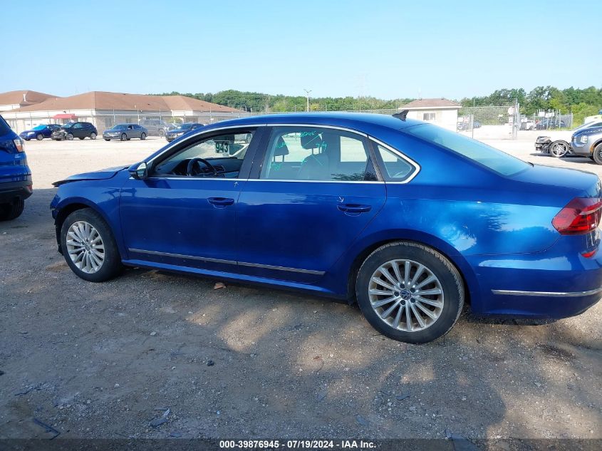 2017 Volkswagen Passat 1.8T Se VIN: 1VWBT7A39HC046855 Lot: 39876945