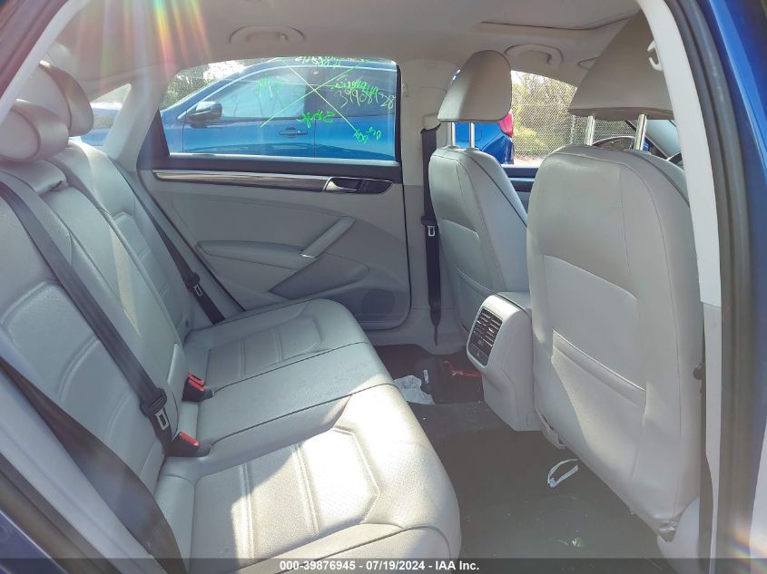 2017 Volkswagen Passat 1.8T Se VIN: 1VWBT7A39HC046855 Lot: 39876945