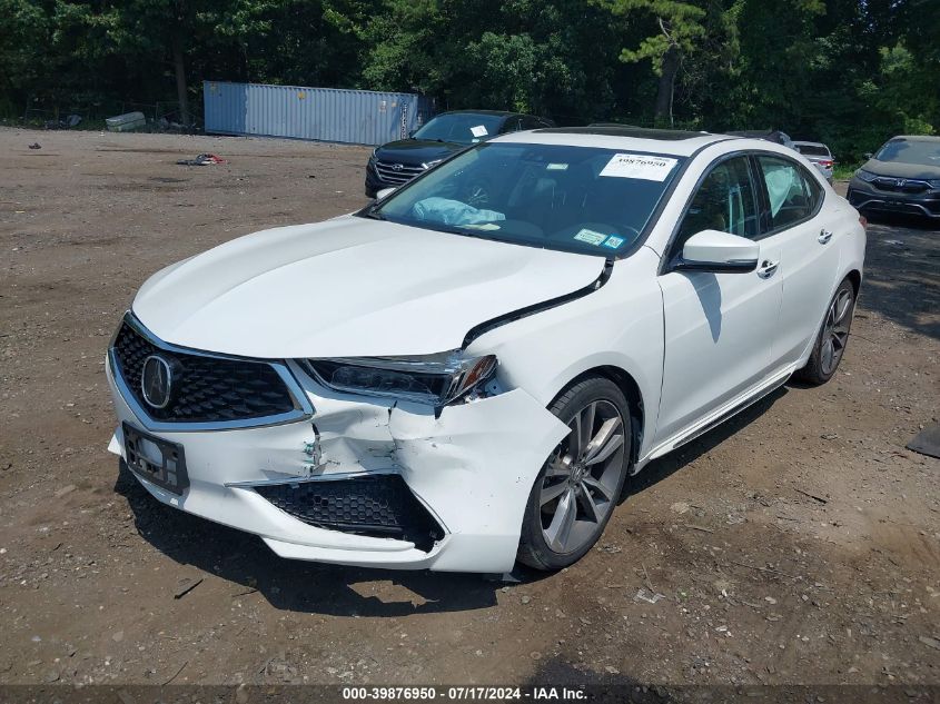 VIN 19UUB3F43LA001165 2020 Acura TLX, Tech Package no.2