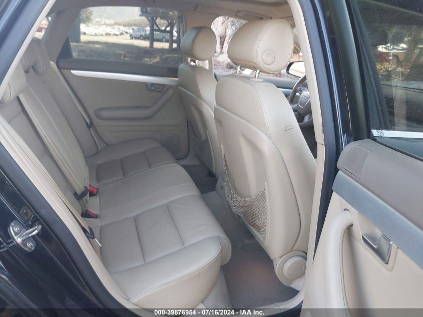 2007 Audi A4 2.0T VIN: WAUAF78E17A084228 Lot: 39876954