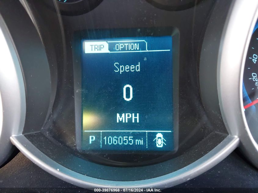 2013 Chevrolet Cruze 1Lt Auto VIN: 1G1PC5SBXD7278914 Lot: 39876968