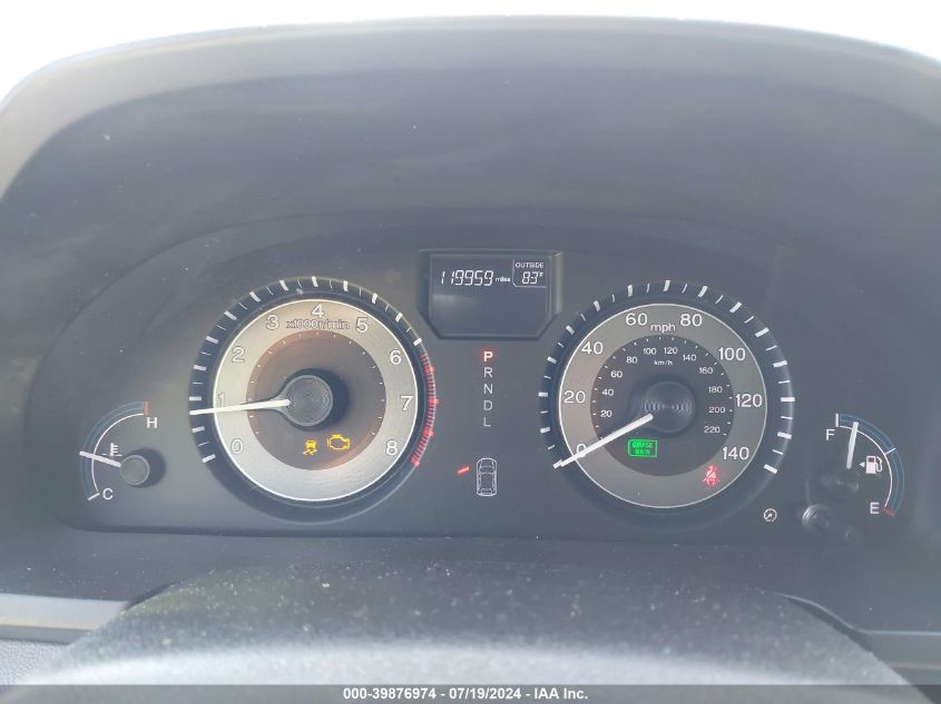 2012 Honda Odyssey Ex-L VIN: 5FNRL5H64CB115680 Lot: 39876974