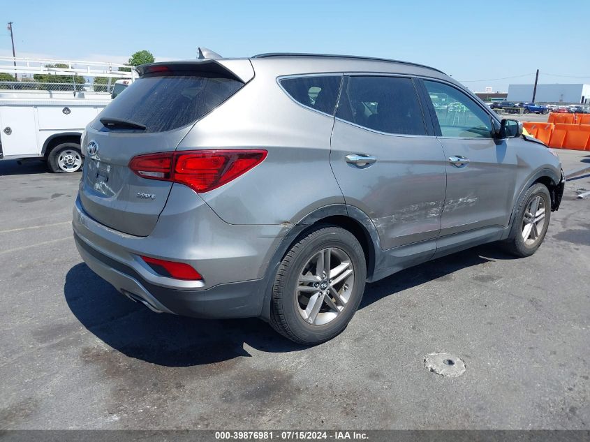 2017 HYUNDAI SANTA FE SPORT 2.4L - 5NMZU3LB0HH012364