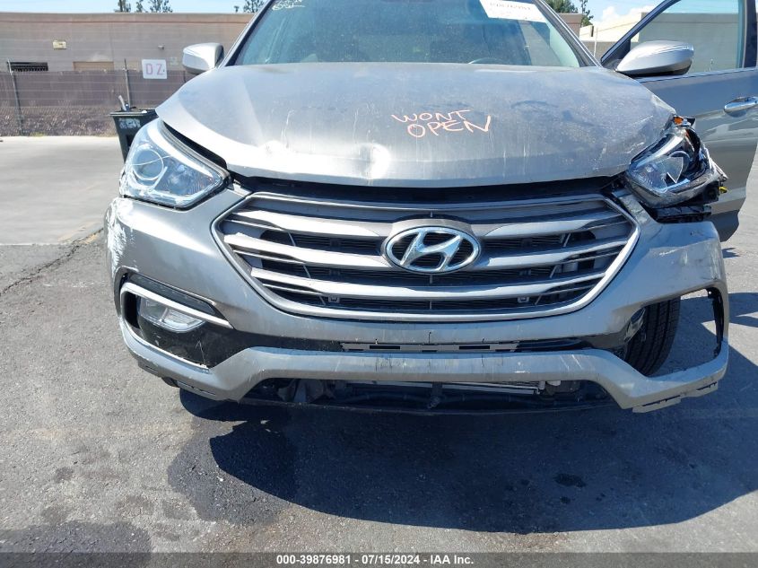 2017 Hyundai Santa Fe Sport 2.4L VIN: 5NMZU3LB0HH012364 Lot: 39876981