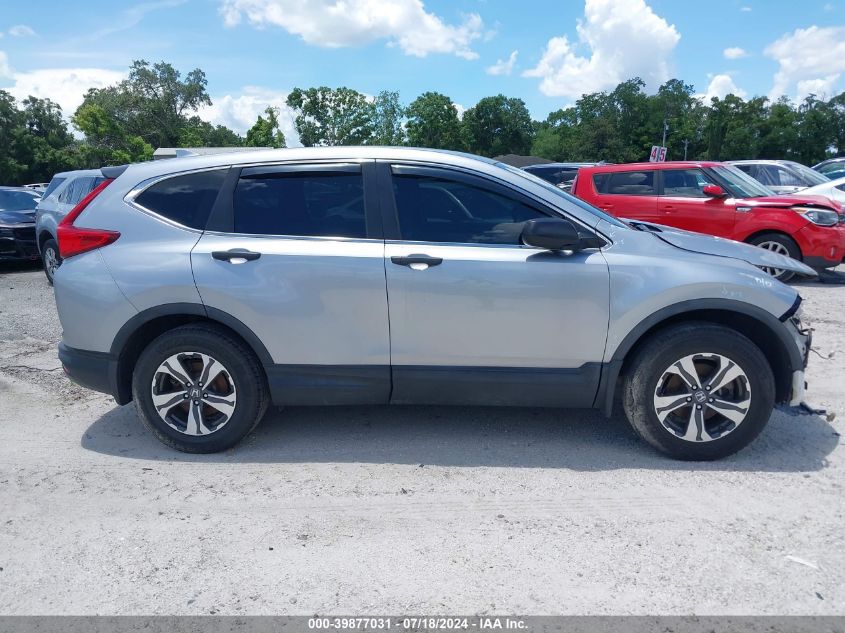 2018 Honda Cr-V Lx VIN: 2HKRW6H32JH218047 Lot: 39877031