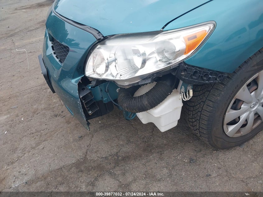 2010 Toyota Corolla Le VIN: JTDBU4EE9A9119588 Lot: 39877032