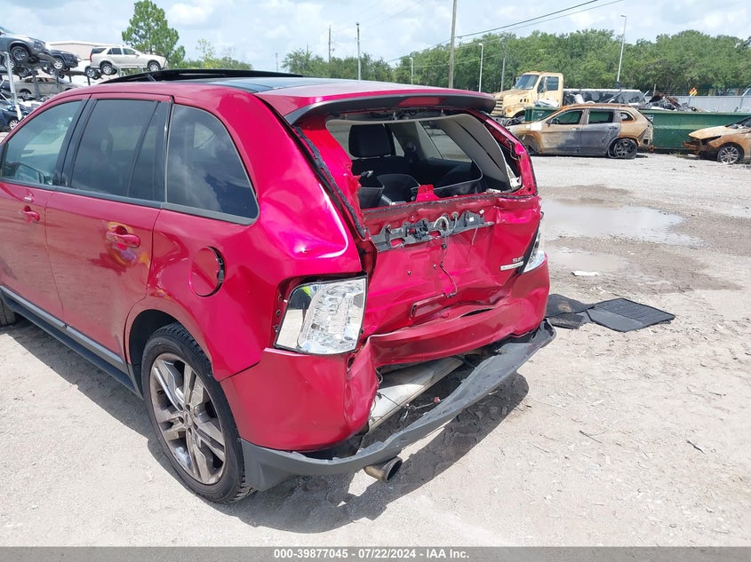 2012 Ford Edge Sel VIN: 2FMDK3J91CBA79302 Lot: 39877045