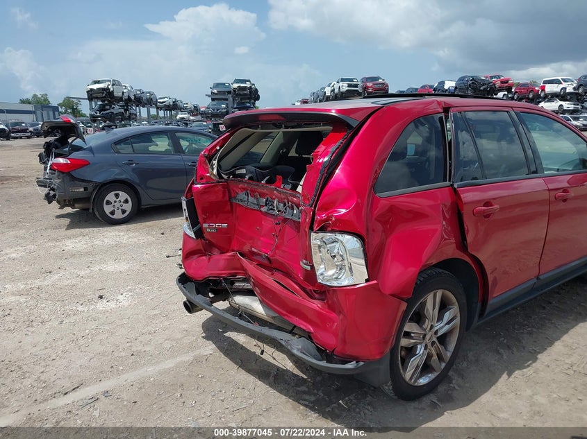 2012 Ford Edge Sel VIN: 2FMDK3J91CBA79302 Lot: 39877045