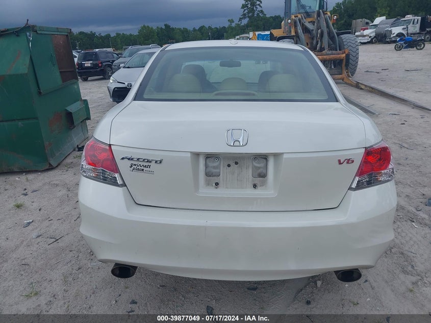 2010 Honda Accord 3.5 Ex-L VIN: 5KBCP3F80AB018512 Lot: 39877049