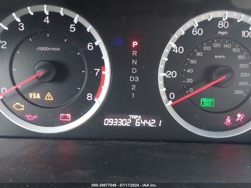 2010 Honda Accord 3.5 Ex-L VIN: 5KBCP3F80AB018512 Lot: 39877049