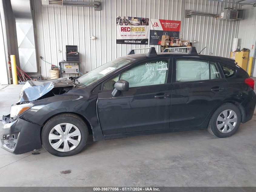 2015 SUBARU IMPREZA 2.0I - JF1GPAA62F8297663