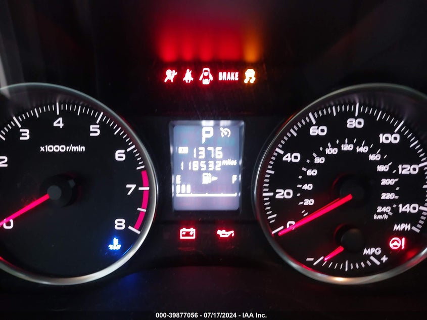 2015 SUBARU IMPREZA 2.0I - JF1GPAA62F8297663