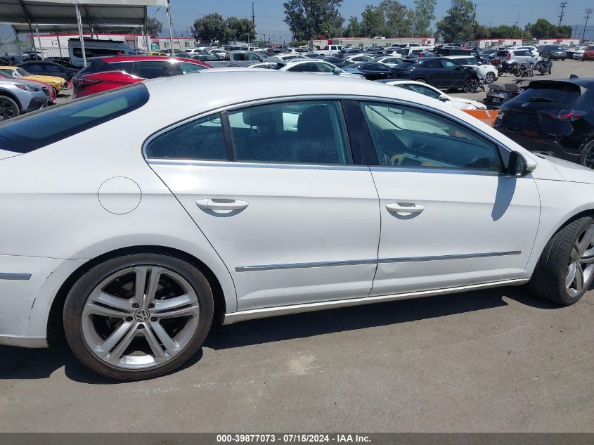 2013 Volkswagen Cc 2.0T Sport Plus VIN: WVWBP7AN6DE501054 Lot: 39877073