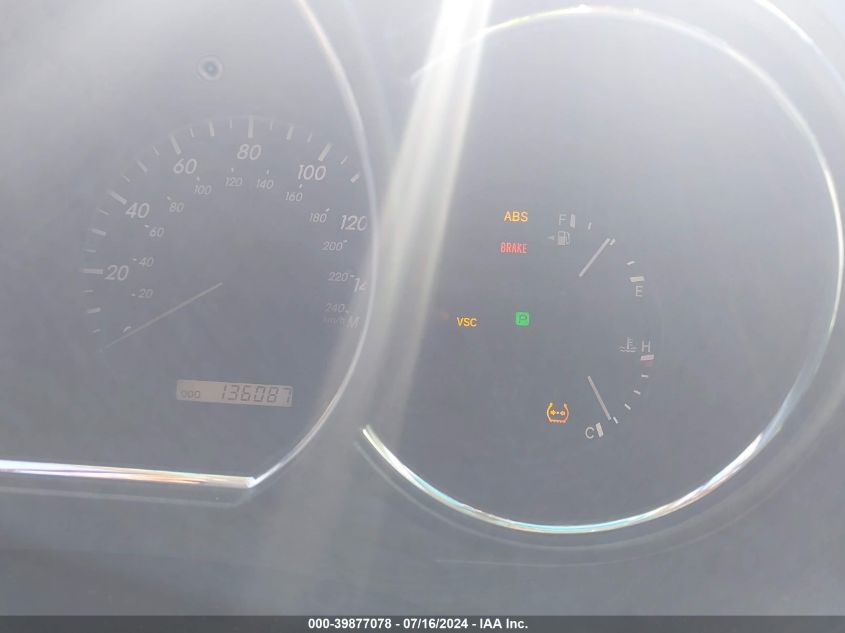 2004 Lexus Rx 330 330 VIN: JTJHA31UX40051852 Lot: 39877078