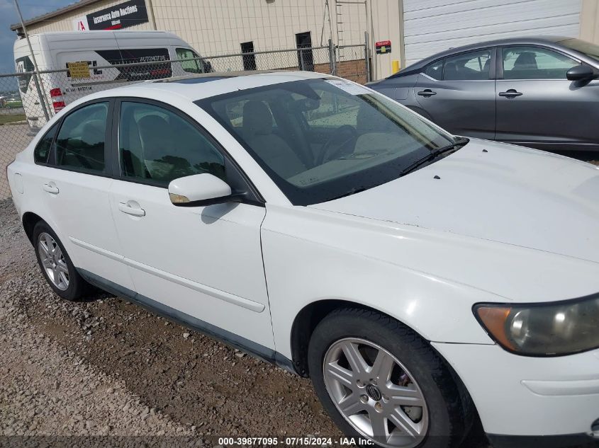 2006 Volvo S40 2.4I VIN: YV1MS382962190116 Lot: 39877095