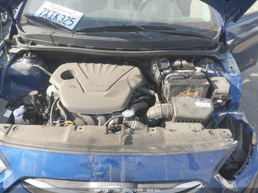 2017 Hyundai Accent Se VIN: KMHCT5AE2HU337250 Lot: 39877100