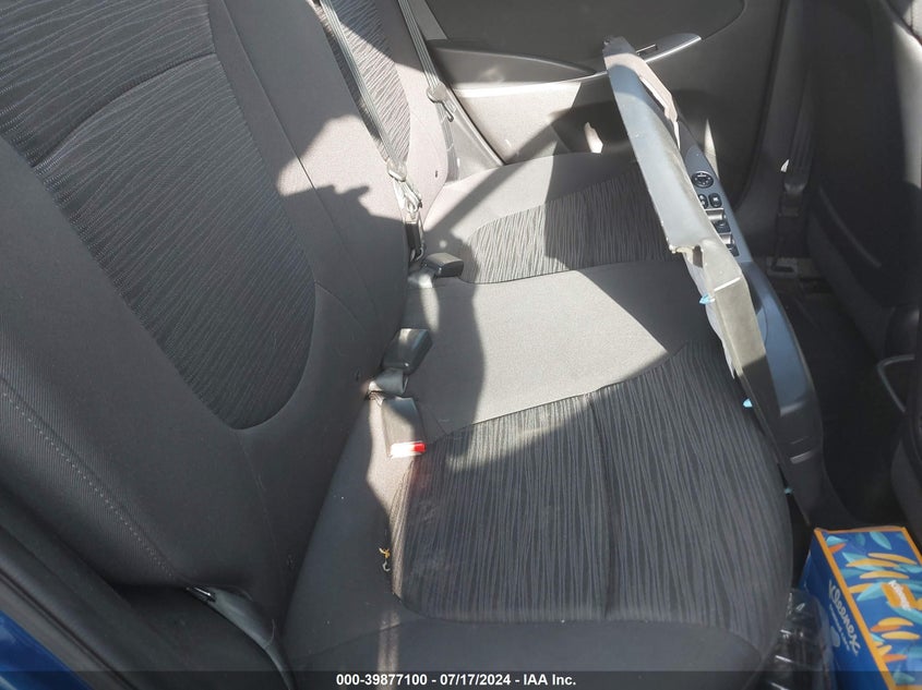 2017 Hyundai Accent Se VIN: KMHCT5AE2HU337250 Lot: 39877100