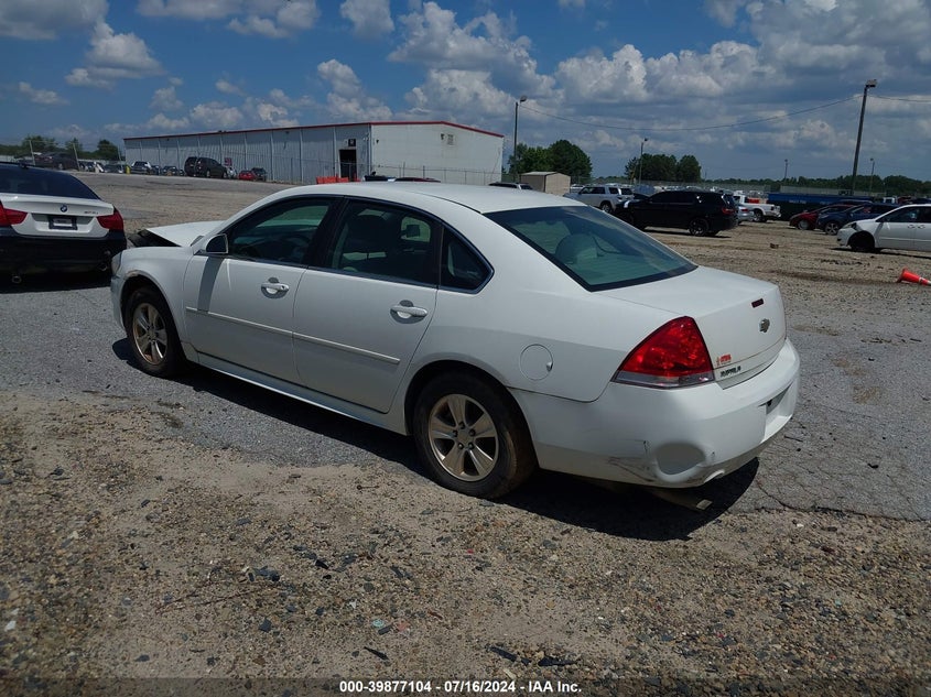 2014 CHEVROLET IMPALA LIMITED - 2G1WA5E30E1166322